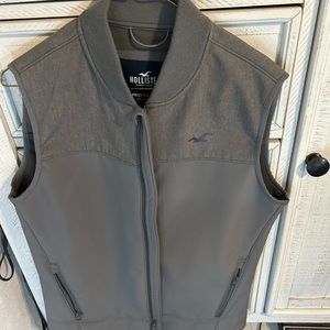 Hollister gray vest